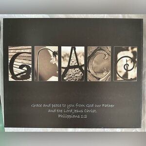 Vintage GRACE photo art black brown by Jennifer Blakeley still life photography